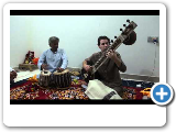 Paul Livingstone plays sitar in Varanasi on February 9, 2011
